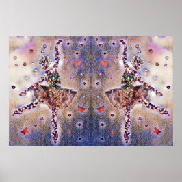 Poster Bonito Dançarino Roxo Roxo