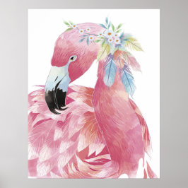 Poster Bonito Flamingo Art 2