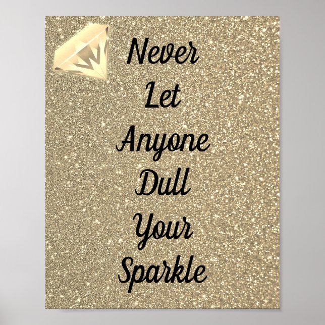 Poster bonito inspirador (Frente)