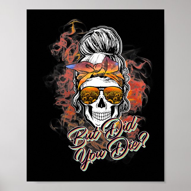 Poster Bonito, Mas Morreste O Maldito Crânio De Açúcar Br (Frente)