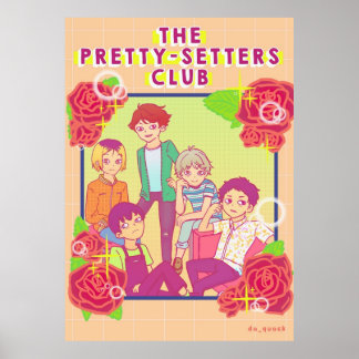 Poster Bonito Setters Club - Haikyuu