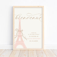 Bonjour Bébé Rosa Paris Torre Eiffel Sinal de Boas