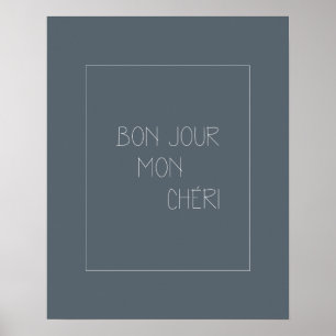 Poster Bonjour Mon Cheri II