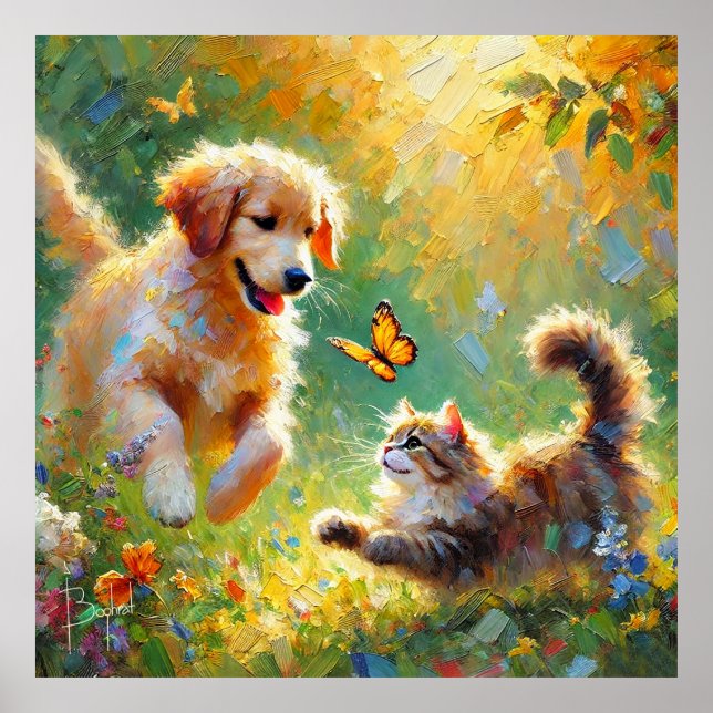 Poster Bons amigos (Frente)