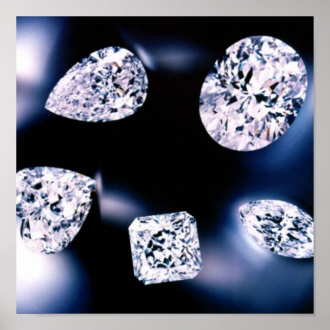 Pôster Bons Diamantes (Frente)