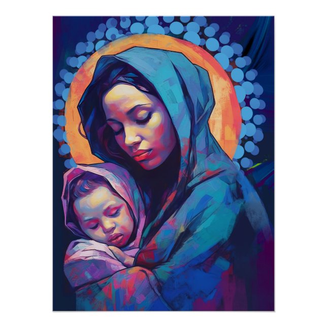 Pôster Bons momentos, Arte da Parede Mãe e Criança na Pos (Frente)