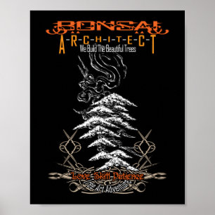 Poster Bonsai Tree Art do Tedy Boy Bonsai Indonésia