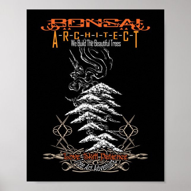Poster Bonsai Tree Art of Tedy Boy Bonsai Indonésia (Frente)
