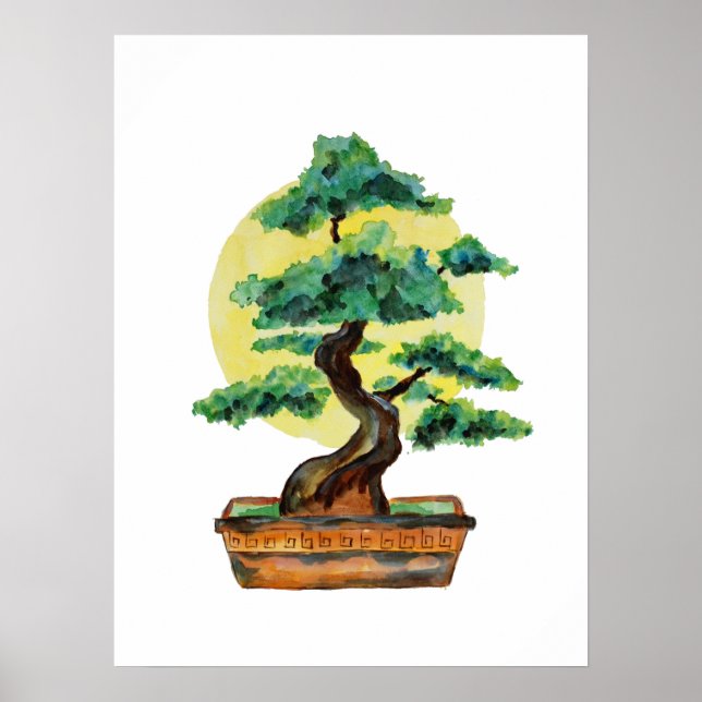 Poster Bonsai Tree Sunshine (Frente)