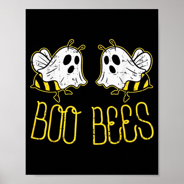 Poster Boo Bees Funny Couples Halloween Costume For Adult (Frente)