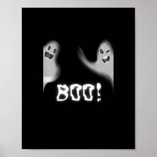Poster Boo! Engraçado Escondendo Peekaboo Assustador Hall