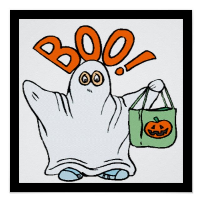 PÔSTER BOO! FANTASMA (Frente)