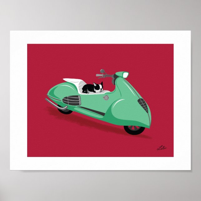 Poster Boogie em Khybele Cyber (Frente)