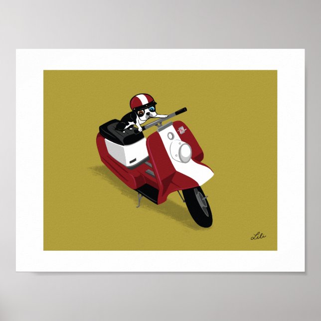 Poster Boogie no Harley (Frente)