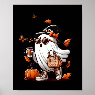 Poster Boojee Ghost Halloween Costume Pumpkin Spooky Seas