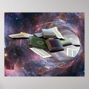 Poster Book Wormhole