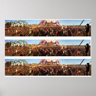 Poster Boom Festival 2004 - Huge Triple impressão-