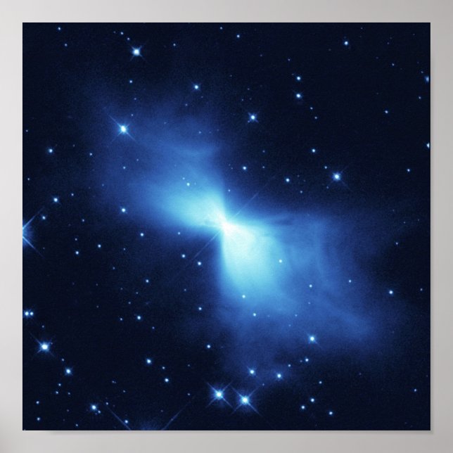 Pôster Boomerang Nebula in space NASA (Frente)
