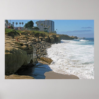 Poster Boomer's to Children's Piscina ~ La Jolla