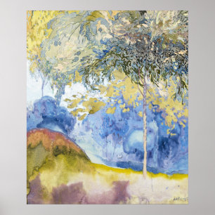 Poster Boomrijk Landschap por George de Feure
