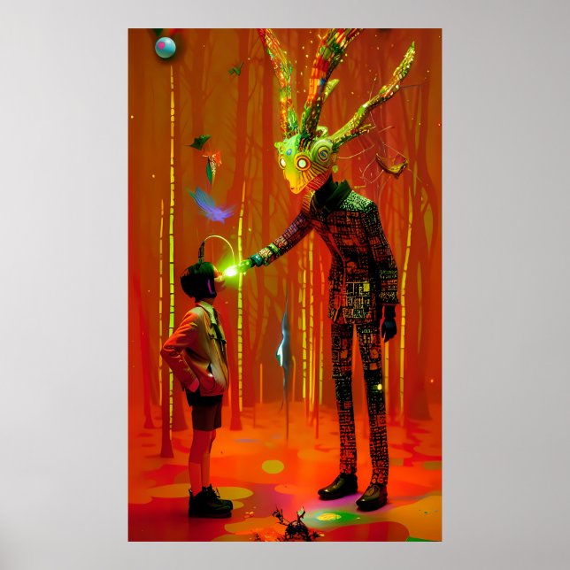 Poster Boop - Ken Gage Surreal Art (Frente)