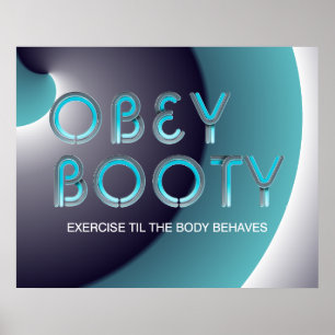 Pôster Booty Obey TOP