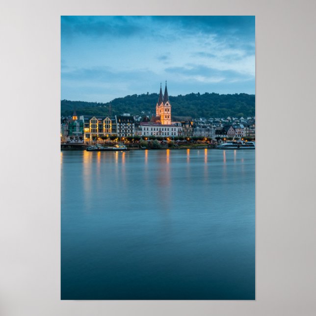Poster Boppard am Rhein Alemanha (Frente)