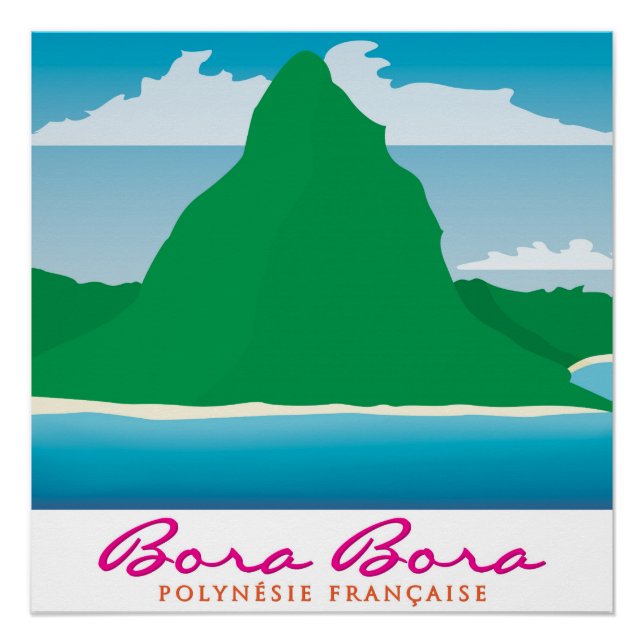 Pôster Bora Bora (Frente)