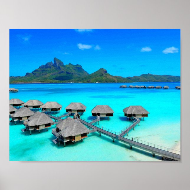 Poster Bora Bora (Frente)
