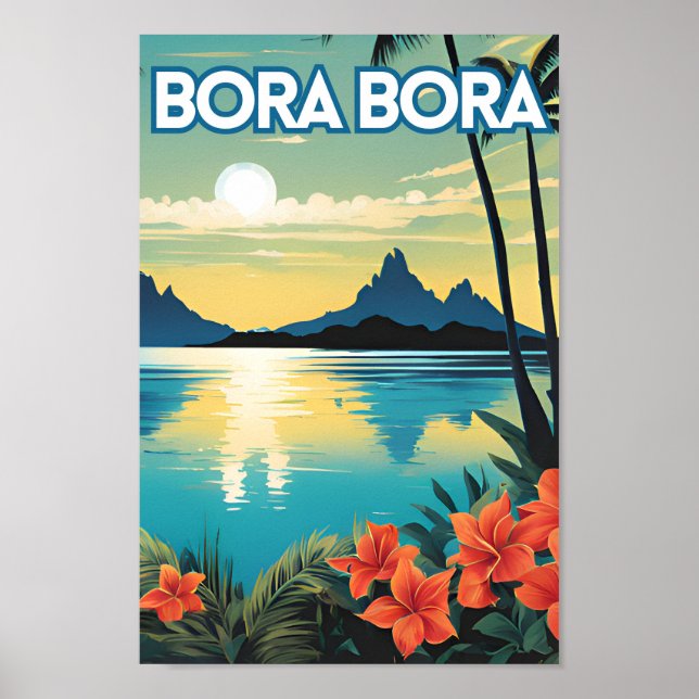 Poster Bora Bora (Frente)