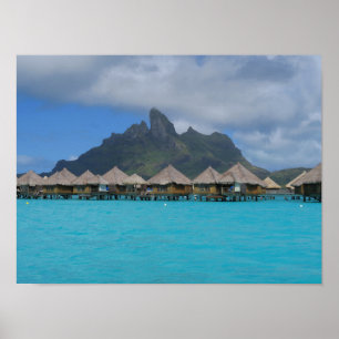 Poster Bora Bora Polinésia Francesa