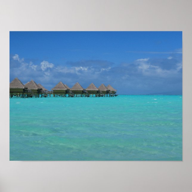 Poster Bora Bora Polinésia Francesa (Frente)
