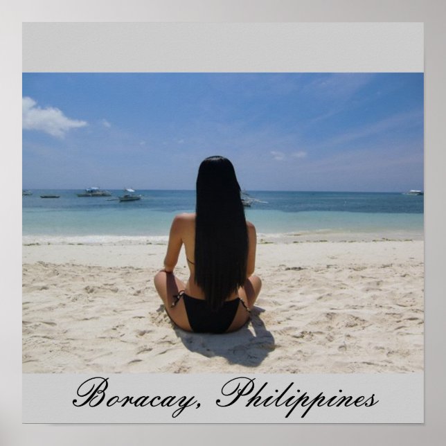 Poster Boracay Beach (Frente)