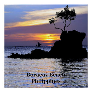 Pôster Boracay Beach, Filipinas,