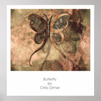 Poster Borboleta