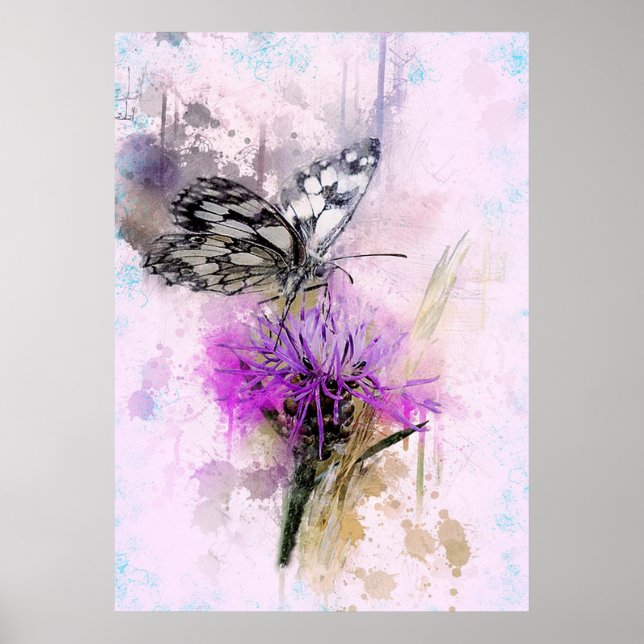 Poster Borboleta (Frente)