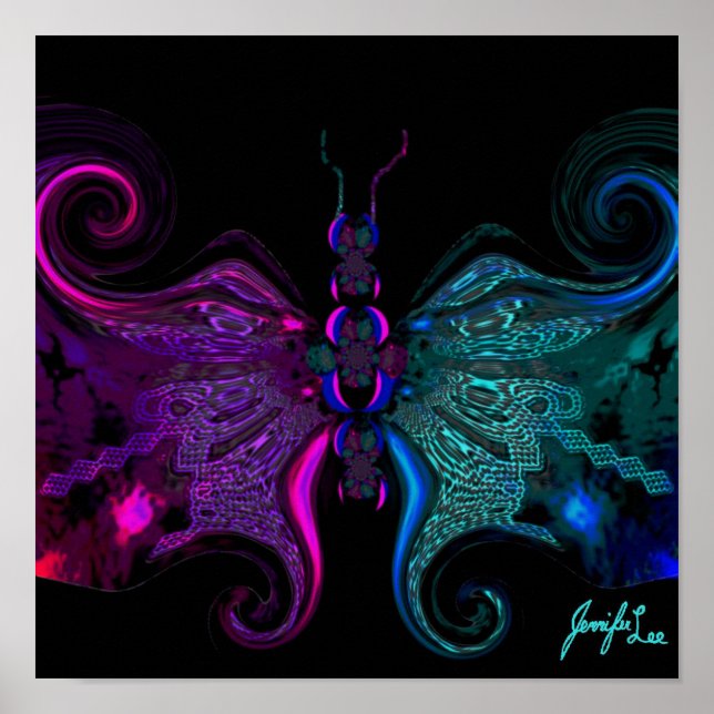 Pôster Borboleta 2 (Frente)