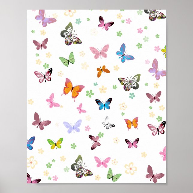 Poster Borboleta 2 (Frente)