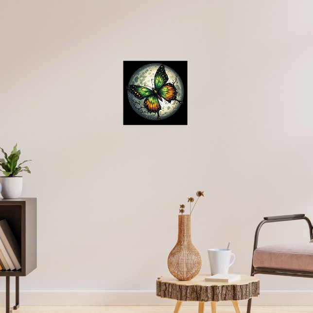 Poster Borboleta ao Luar (Sala de Estar 3)