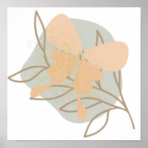 Poster Borboleta Boho,
