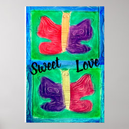 Poster Borboleta colorida | Filtros | Básico |