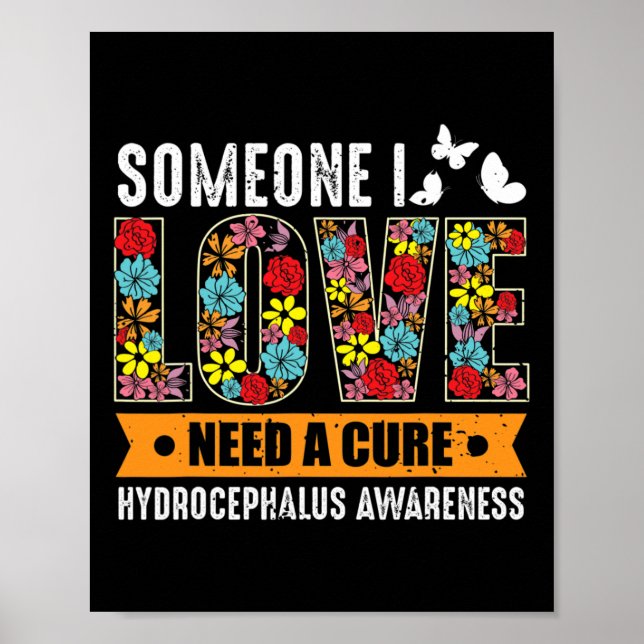 Poster Borboleta De Consciência E Flor De Esperança (Frente)