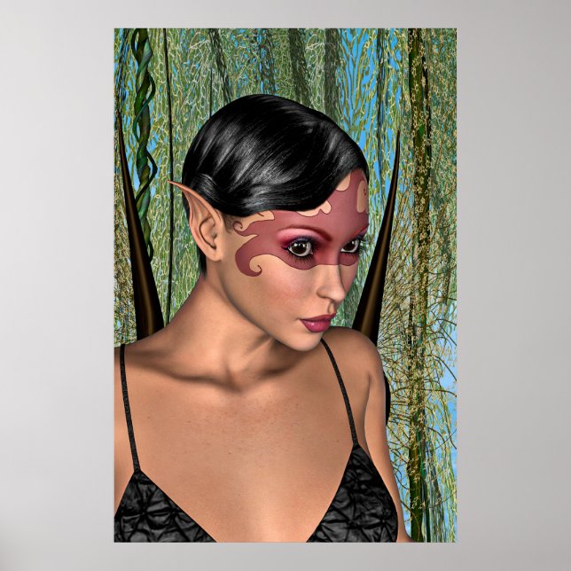 Pôster Borboleta de fada (Frente)