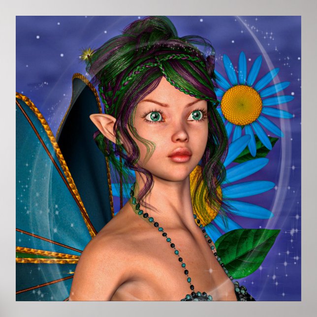 Poster Borboleta de fada (Frente)