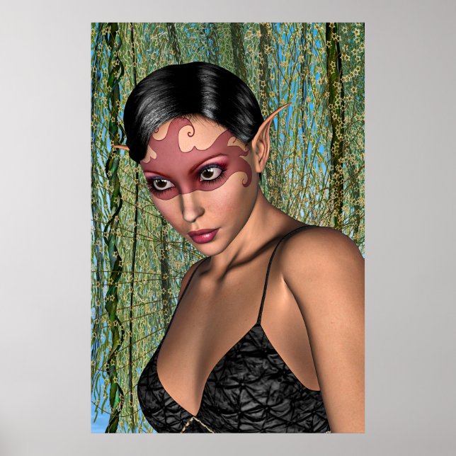 Pôster Borboleta de fada (Frente)