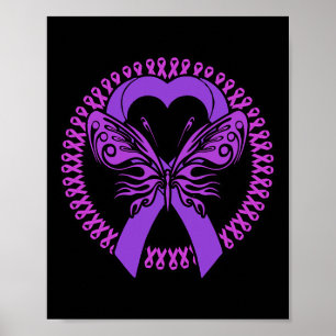 Poster Borboleta de Fita - Sensibilização para a Fibromia