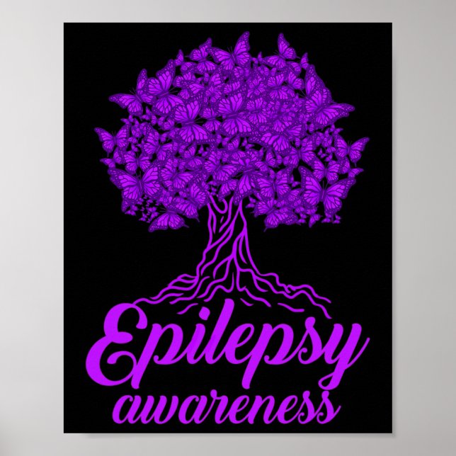 Poster Borboleta de Sensibilização Epilepsia (Frente)