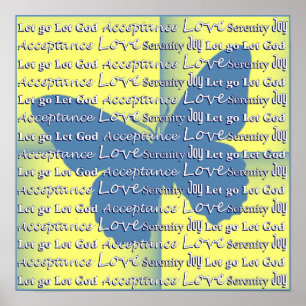 Pôster Borboleta do slogan