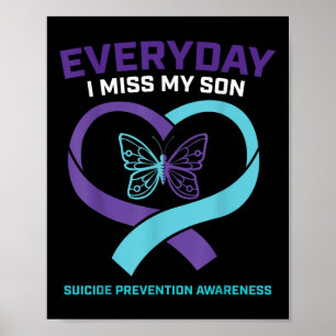 Poster Borboleta Em Memória Amorosa Prevenção ao Suicídio