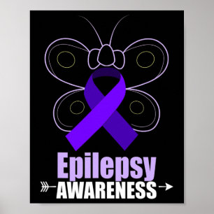 Poster Borboleta Epilepsia Fita Epilepsia Distúrbio da Ep
